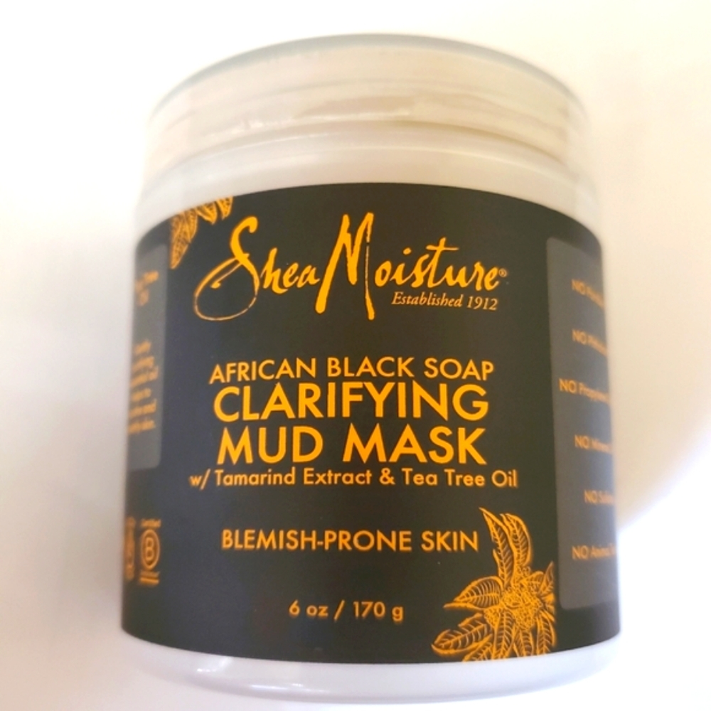 Clarifying Mud Mask Shea Moisture African Black Soap, 6oz